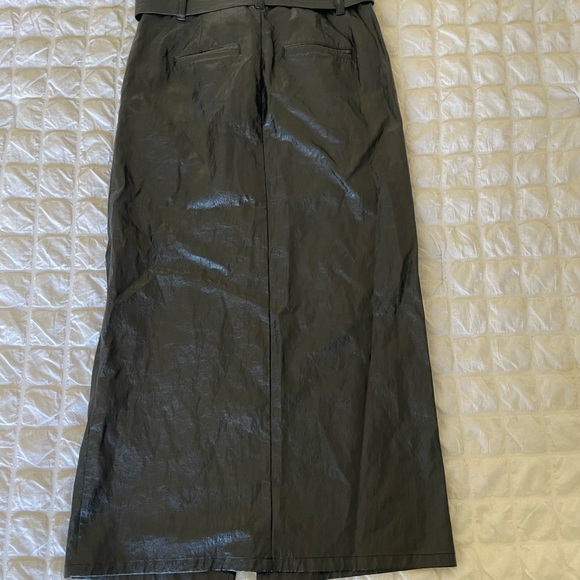 Rails Edem black faux leather midi skirt - Picture 12 of 14